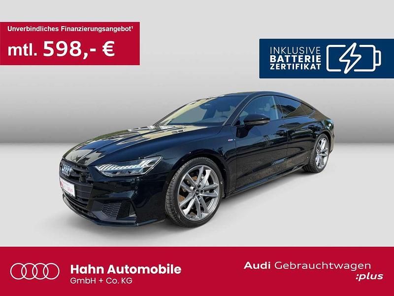 Mythosschwarz metallic Gebraucht 2023 Audi A7 S-Line Kleinwagen | 55.490 € (Etwas zu teuer) - Bild 1/3