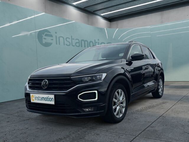Schwarz Gebraucht 2021 VW T-Roc Highline SUV | 31.340 € (Teuer) - Bild 1/2