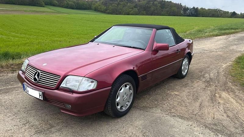 Gebraucht Mercedes SL500 326 PS (239 kW) 1993 Rot Cabrio