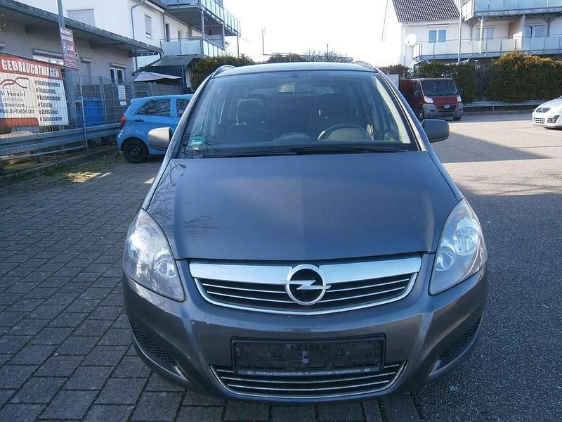 Gebraucht Opel Zafira Selection 116 PS (85 kW) 2009 Karbongrau Van / Kleinbus