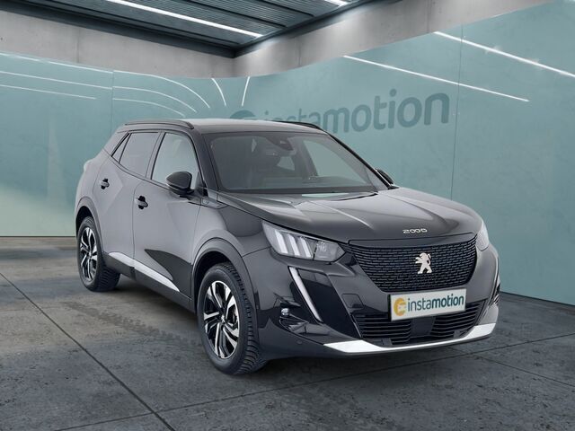 Schwarz Gebraucht 2022 Peugeot e-2008 GT SUV | 23.590 € (Teuer) - Bild 1/2