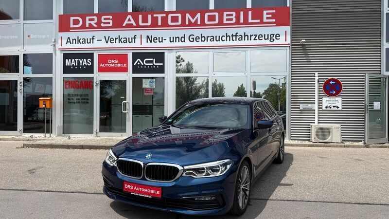 Blau Gebraucht 2018 BMW 530 Sport Line Limousine | 19.700 € (Superpreis) - Bild 1/4