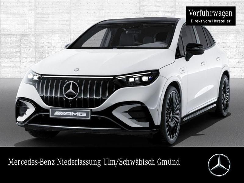 Weiß Gebraucht 2024 Mercedes EQE AMG 43 Night SUV | 79.990 € (Superpreis) - Bild 1/4