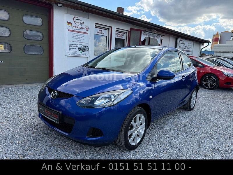 Gebraucht Mazda 2 Inclusive 86 PS (63 kW) 2008 Blau Kleinwagen
