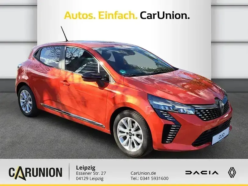 Brugt Renault Clio V Evolution 91 HK (66 kW) 2024 Rød Sedan