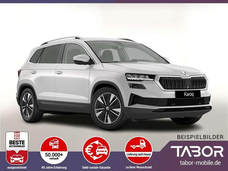 Moonweiß perleffekt Neu 2025 Skoda Karoq SUV | 31.848 € (Superpreis) - Bild 1/4