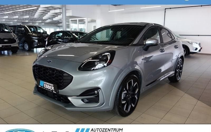 Silber Gebraucht 2021 Ford Puma ST-Line X SUV | 17.877 € (Superpreis) - Bild 1/3