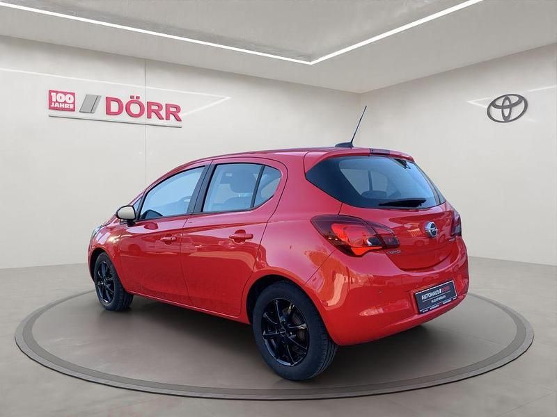 Gebraucht Opel Corsa Edition 90 PS (66 kW) 2015 Rot Kleinwagen
