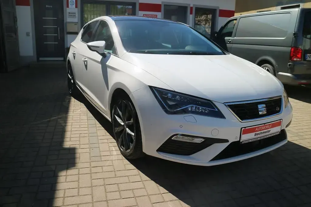 Usata Seat Leon FR 190 CV (139 kW) 2019 Bianco Berlina