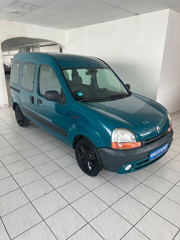 Gebraucht Renault Kangoo 75 PS (55 kW) 2002 Grün Van / Kleinbus