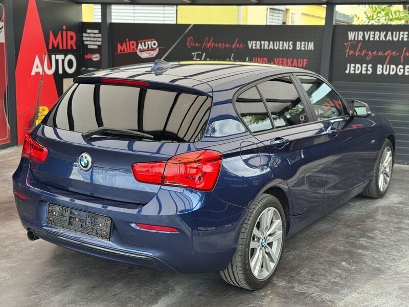 Gebraucht BMW 118 Sport Line 136 PS (100 kW) 2017 Blau Kleinwagen