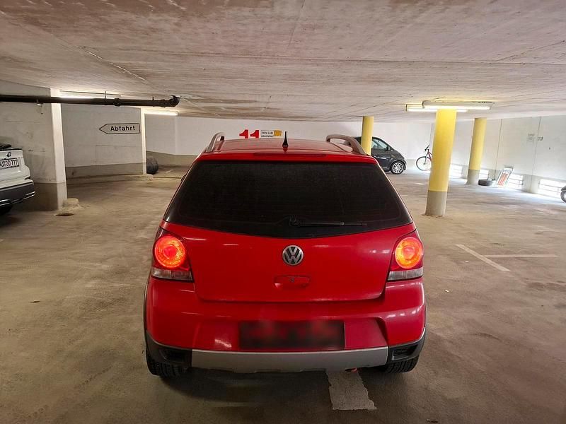 Gebraucht VW Polo Cross 80 PS (58 kW) 2007 Rot Kleinwagen
