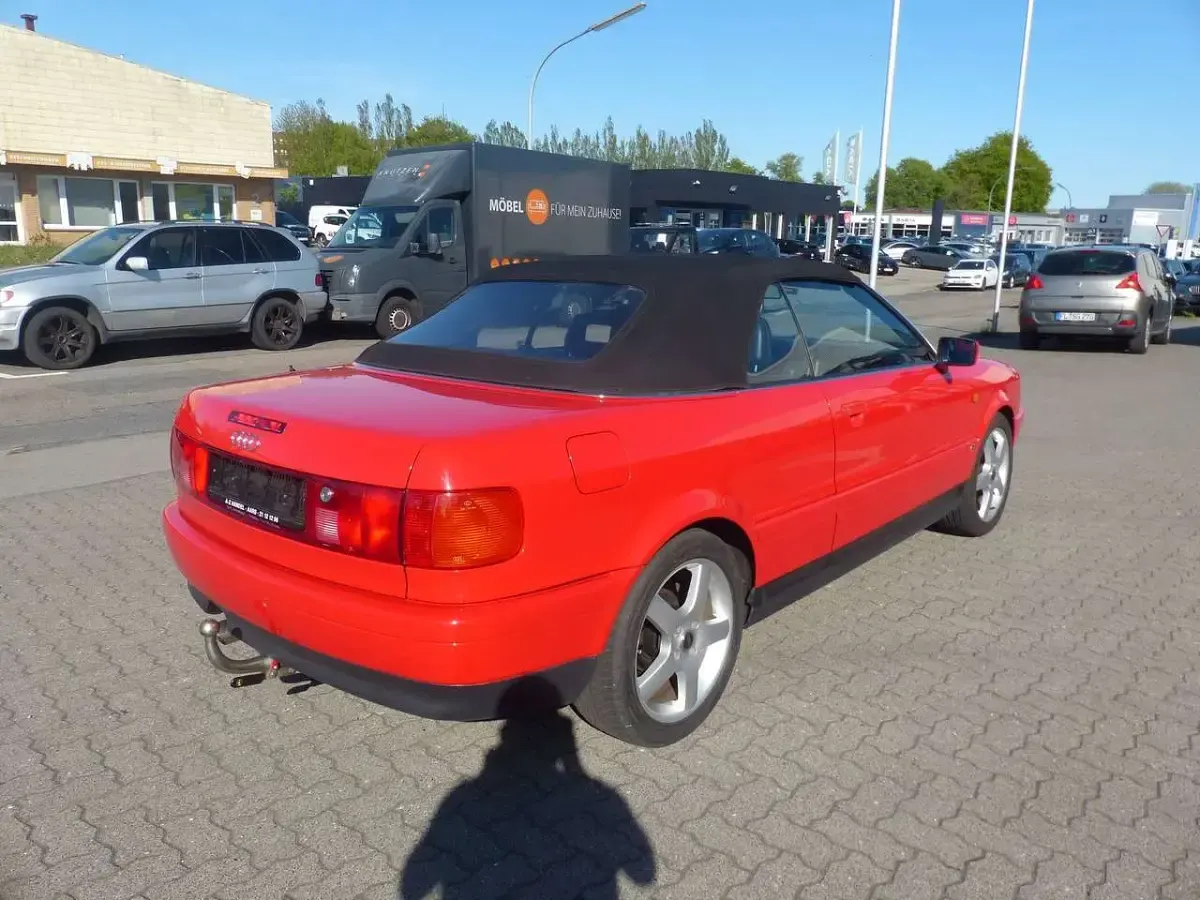 Gebraucht Audi Cabriolet 133 PS (97 kW) 1992 Rot Cabrio