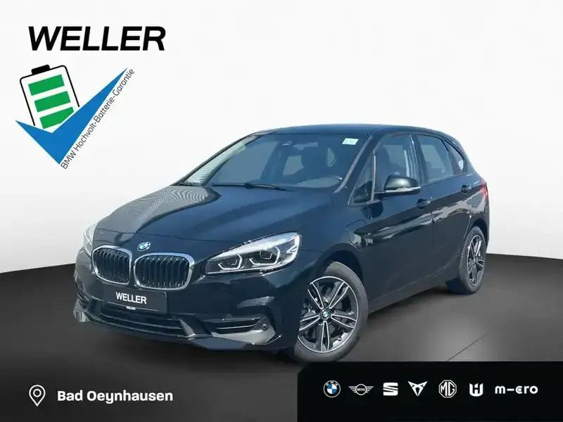 Black sapphire (schwarz) Gebraucht 2021 BMW 225 Active Tourer Performance Van / Kleinbus | 22.490 € (Fairer Preis) - Bild 1/4