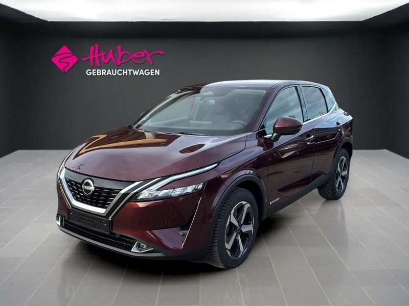 Burgundy metallic (metallic) Gebraucht 2023 Nissan Qashqai N-Connecta SUV | 28.390 € (Guter Preis) - Bild 1/4