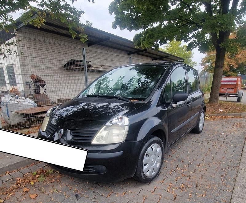 Schwarz Gebraucht 2008 Renault Modus Dynamique Van / Kleinbus | 550 € (Guter Preis) - Bild 1/4