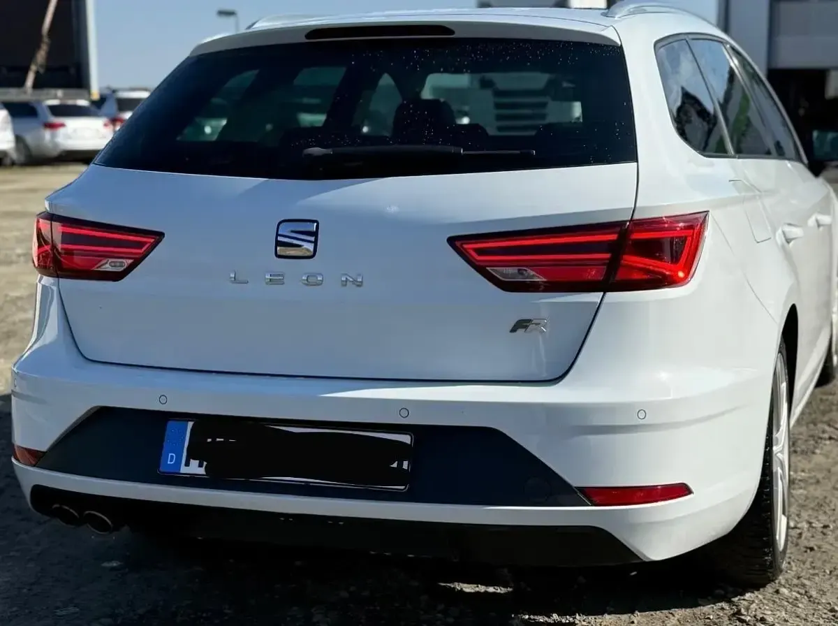 Brugt Seat Leon FR 190 HK (139 kW) 2018 Hvid Stationcar