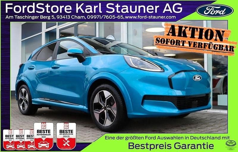Digital aqua blue metallic Neu 2025 Ford Puma Gen-E SUV | 31.280 € (Guter Preis) - Bild 1/4