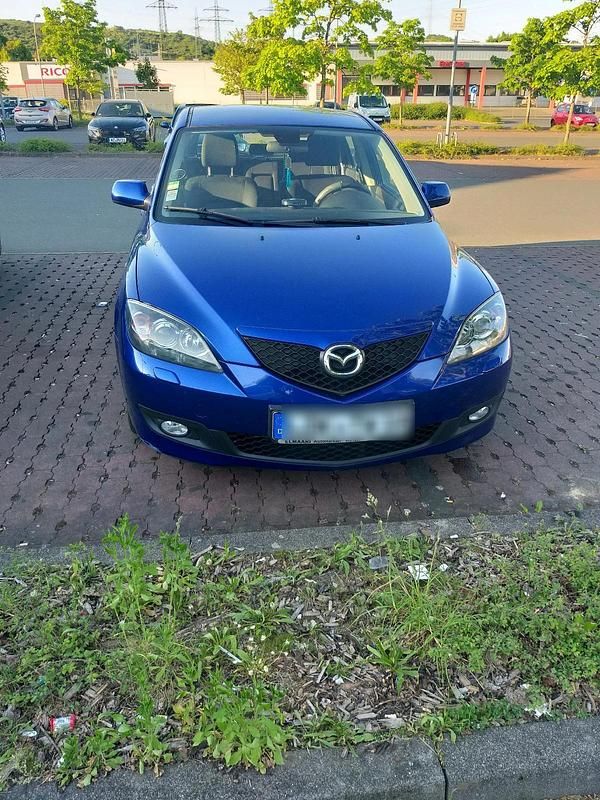 Blau Gebraucht 2008 Mazda 3 Limousine | 1.790 € - Bild 1/4