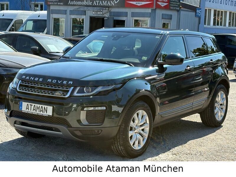 Aintree green Gebraucht 2017 Land Rover Range Rover evoque SE SUV | 17.990 € (Fairer Preis) - Bild 1/4