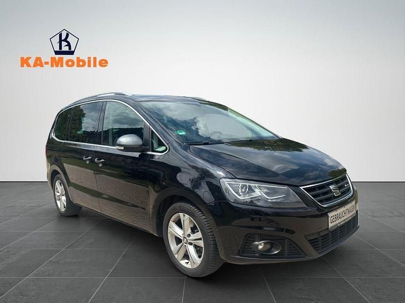 Schwarz Gebraucht 2017 Seat Alhambra FR-Line Van / Kleinbus | 19.800 € (Fairer Preis) - Bild 1/4