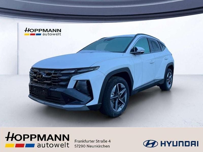 Atlas white Neu 2024 Hyundai Tucson SUV | 32.890 € (Superpreis) - Bild 1/4