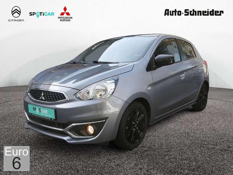 Grau (metallic) Gebraucht 2019 Mitsubishi Space Star Active Kleinwagen | 9.980 € (Fairer Preis) - Bild 1/4