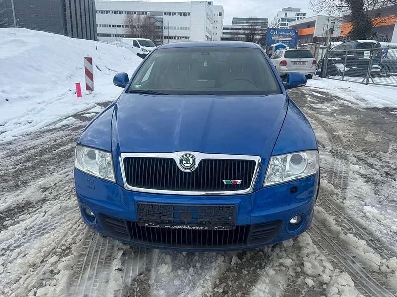 Blau Gebraucht 2009 Skoda Octavia RS Limousine | 3.650 € (Superpreis) - Bild 1/4
