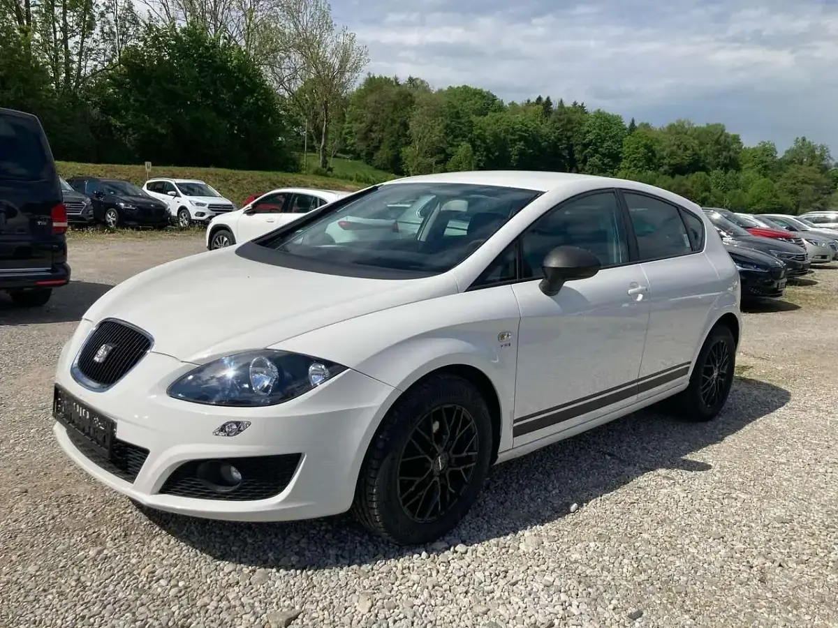 Gebraucht Seat Leon Copa 105 PS (77 kW) 2012 "candy" weiss Kleinwagen
