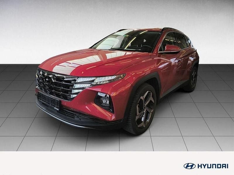 Sunset red Gebraucht 2023 Hyundai Tucson Trend SUV | 28.980 € (Guter Preis) - Bild 1/4