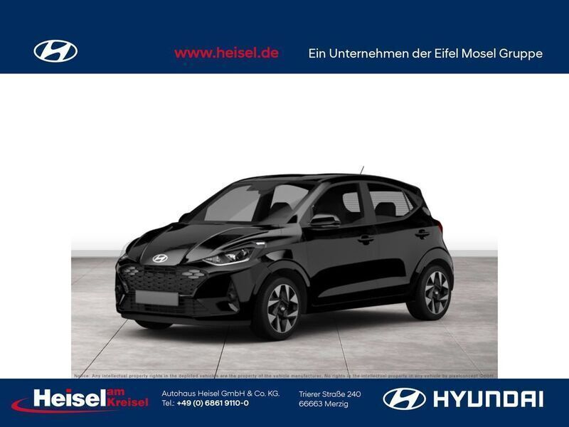Schwarz Gebraucht 2024 Hyundai i10 Select Kleinwagen | 16.460 € (Fairer Preis) - Bild 1/4