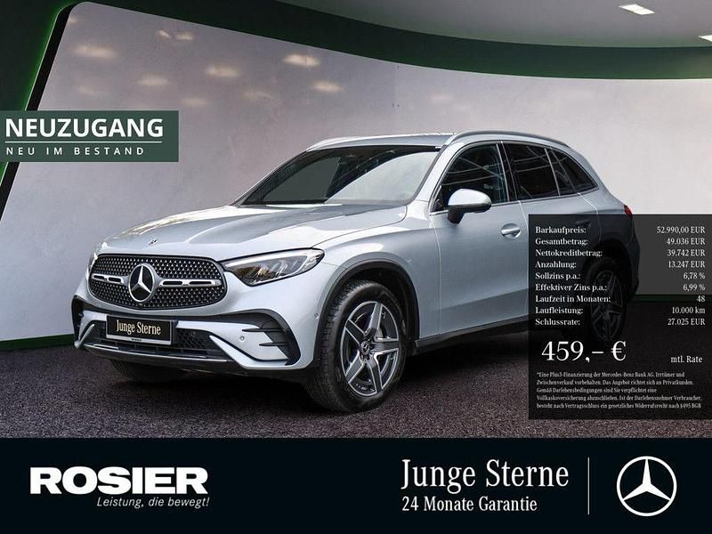 Silber / hightechsilber Gebraucht 2023 Mercedes GLC300 Advanced Plus SUV | 52.990 € - Bild 1/3