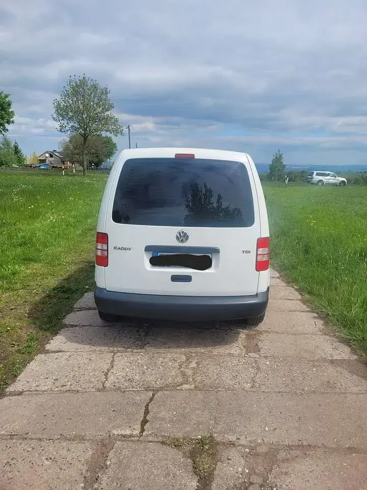 Gebraucht VW Caddy 75 PS (55 kW) 2015 Weiß Van / Kleinbus