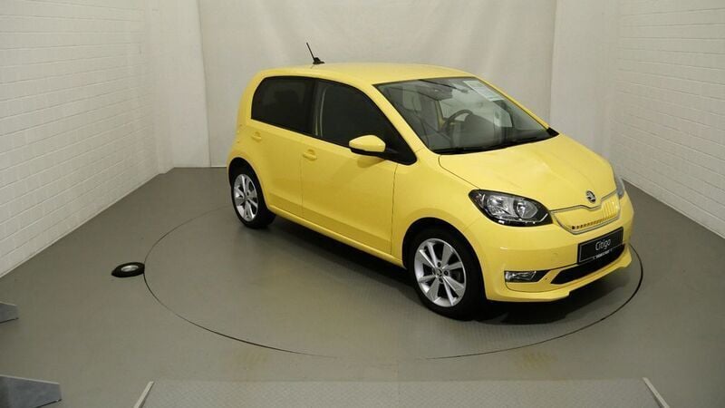 Gebraucht Skoda Citigo-e IV Style 61 kW (83 PS) 2020 Gelb Kleinwagen