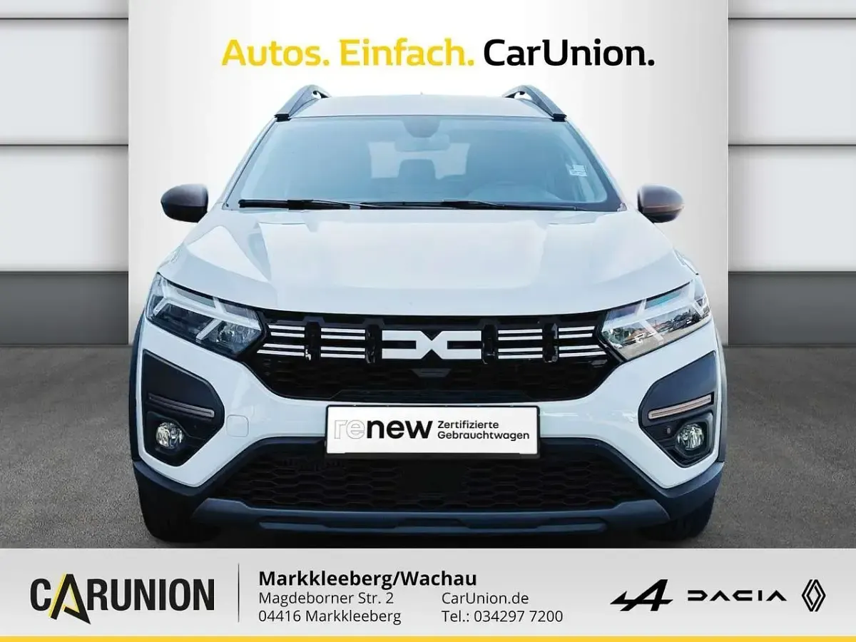 Gebraucht Dacia Jogger Extreme 110 PS (80 kW) 2024 Arktisweiß Van / Kleinbus