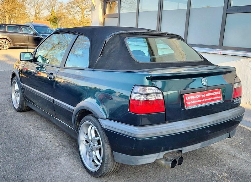 Gebraucht VW Golf Cabriolet Karmann 90 PS (66 kW) 1993 Grün Cabrio