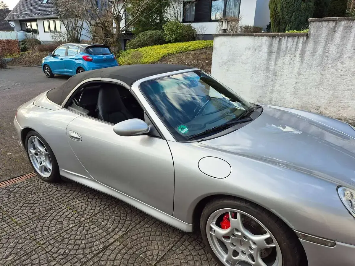 Gebraucht Porsche 911 Carrera 4S Cabriolet 320 PS (235 kW) 2004 Silber Cabrio