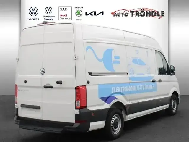 Używany VW e-Crafter 100 kW (136 KM) 2019 Biały Van