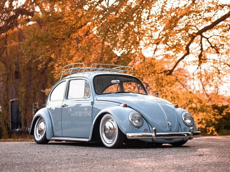 Blau Gebraucht 1966 VW Käfer Coupé | 16.250 € - Bild 1/4