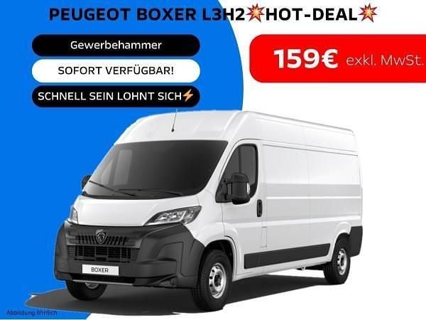 Weiß (kaolin weiß) Neu 2025 Peugeot Boxer Van | 27.358 € (Superpreis) - Bild 1/4