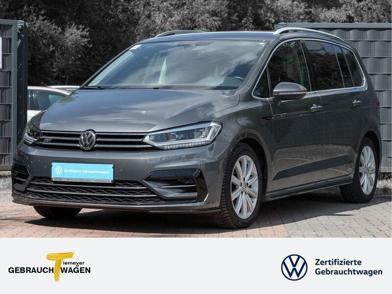 Grau Gebraucht 2017 VW Touran R-line Van / Kleinbus | 21.780 € (Guter Preis) - Bild 1/4