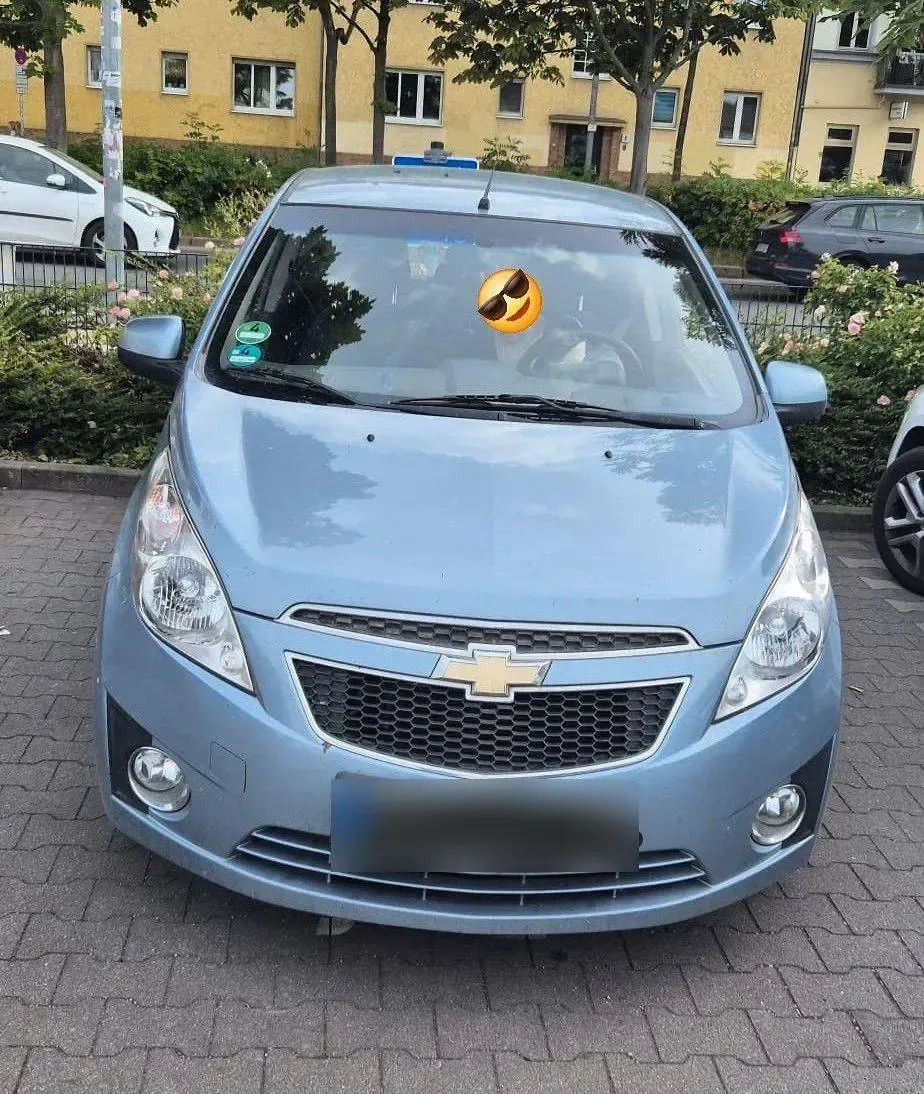 Gebraucht Chevrolet Spark 68 PS (50 kW) 2011 Blau Kleinwagen