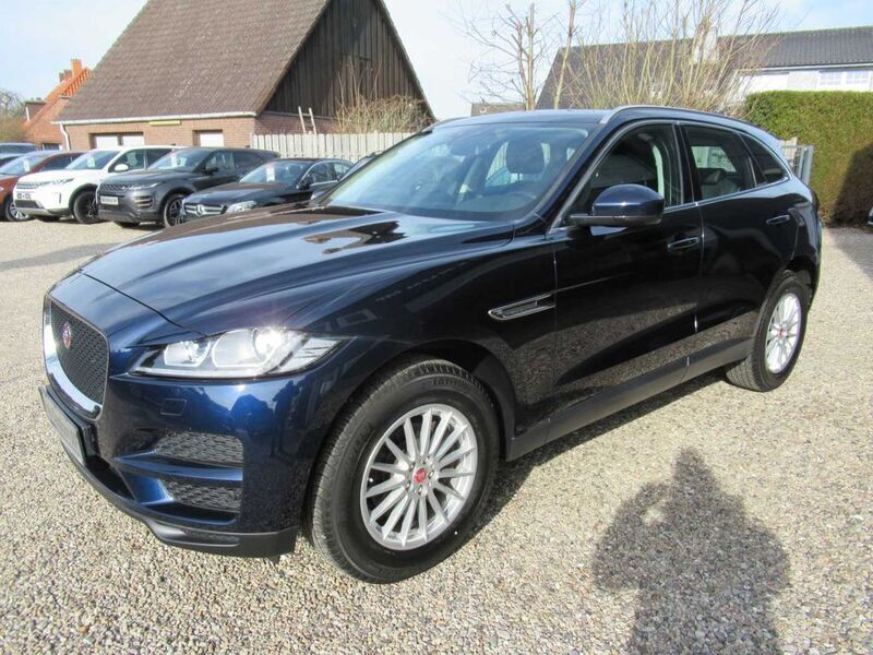 Blau Gebraucht 2020 Jaguar F-Pace Prestige SUV | 26.950 € (Superpreis) - Bild 1/4