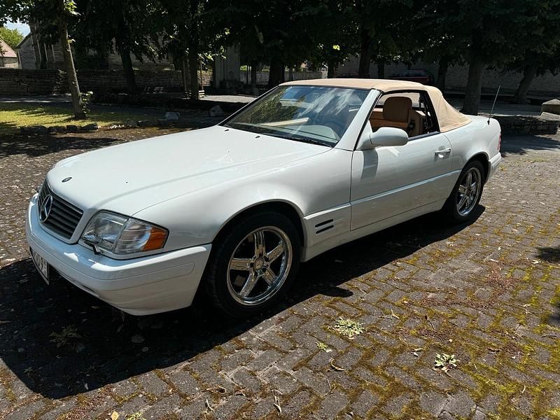 Gebraucht Mercedes SL500 320 PS (235 kW) 2000 Weiß Cabrio