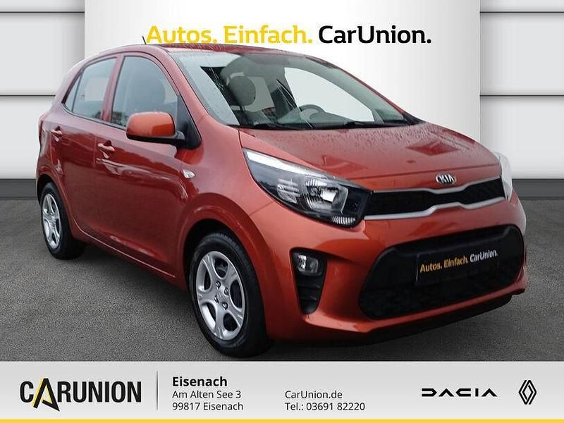 Gebraucht Kia Picanto Spirit 84 PS (61 kW) 2018 (g7a) new pop orange met. Kleinwagen