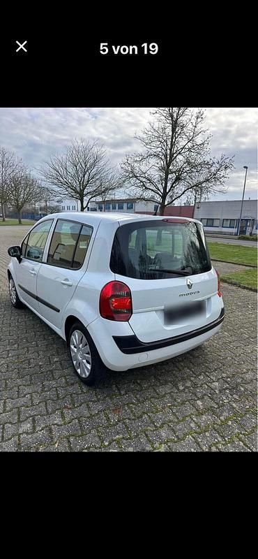 Gebraucht Renault Modus 75 PS (55 kW) 2011 Weiß Van / Kleinbus