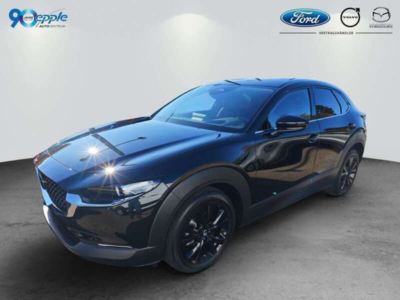 Jet black Gebraucht 2024 Mazda CX-30 Homura-Line SUV | 29.490 € - Bild 1/4