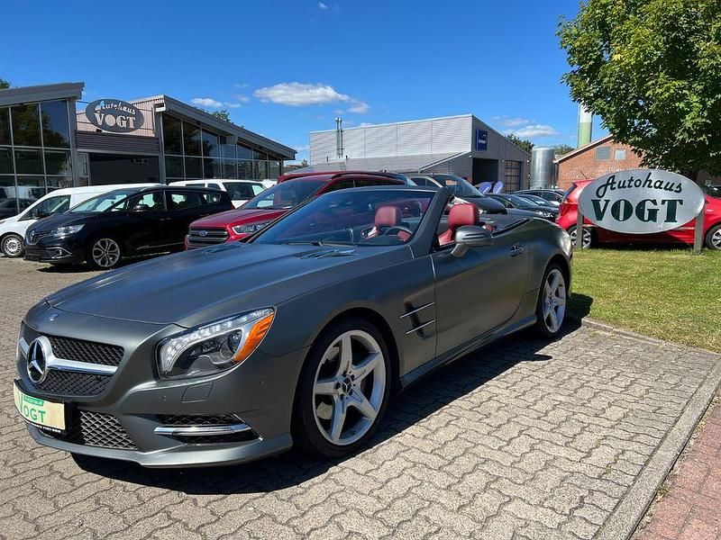 Grau Gebraucht 2016 Mercedes SL400 Cabrio | 49.890 € (Teuer) - Bild 1/4