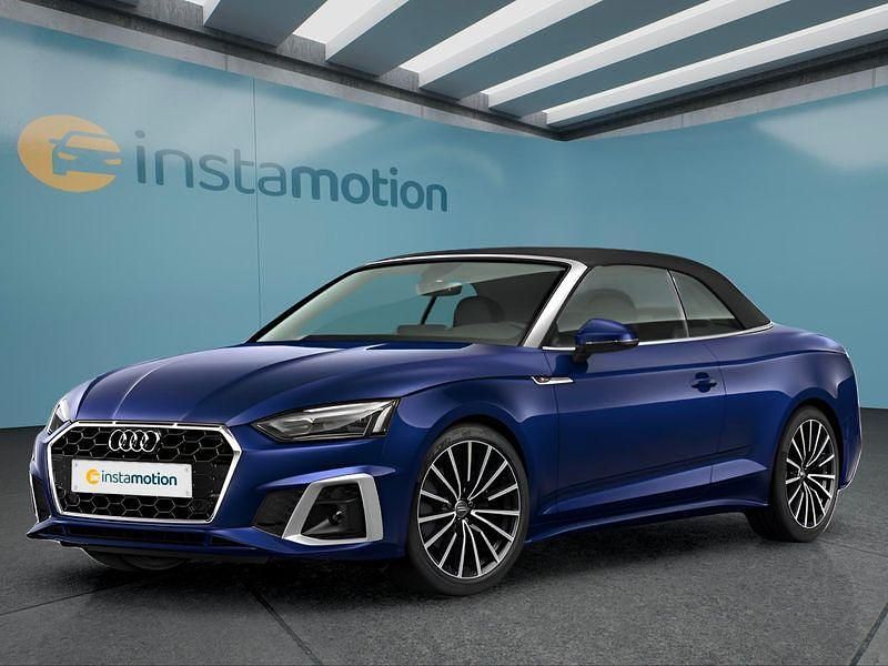 Blau Gebraucht 2020 Audi A5 Cabriolet Cabrio | 32.299 € (Fairer Preis) - Bild 1/4