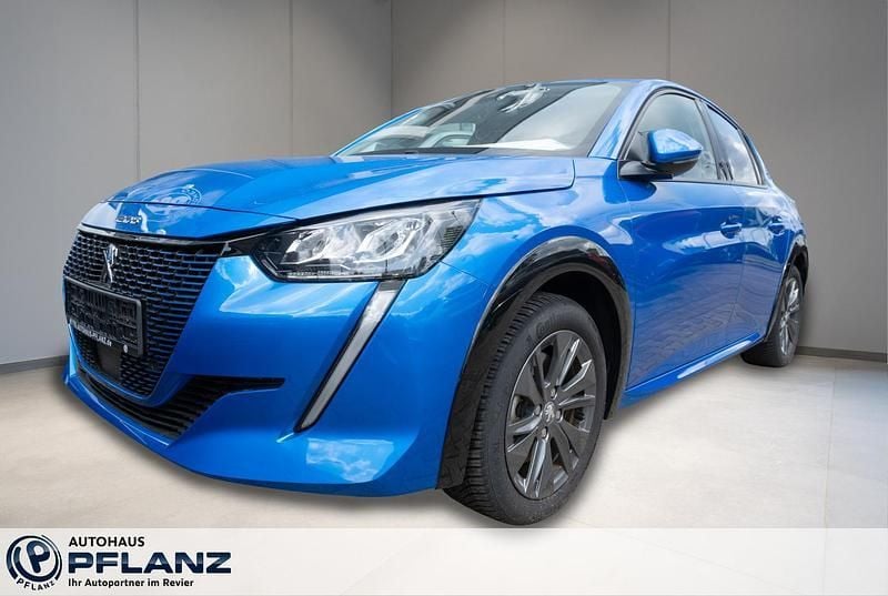 Blau Gebraucht 2022 Peugeot e-208 Allure Kleinwagen | 17.190 € (Fairer Preis) - Bild 1/4